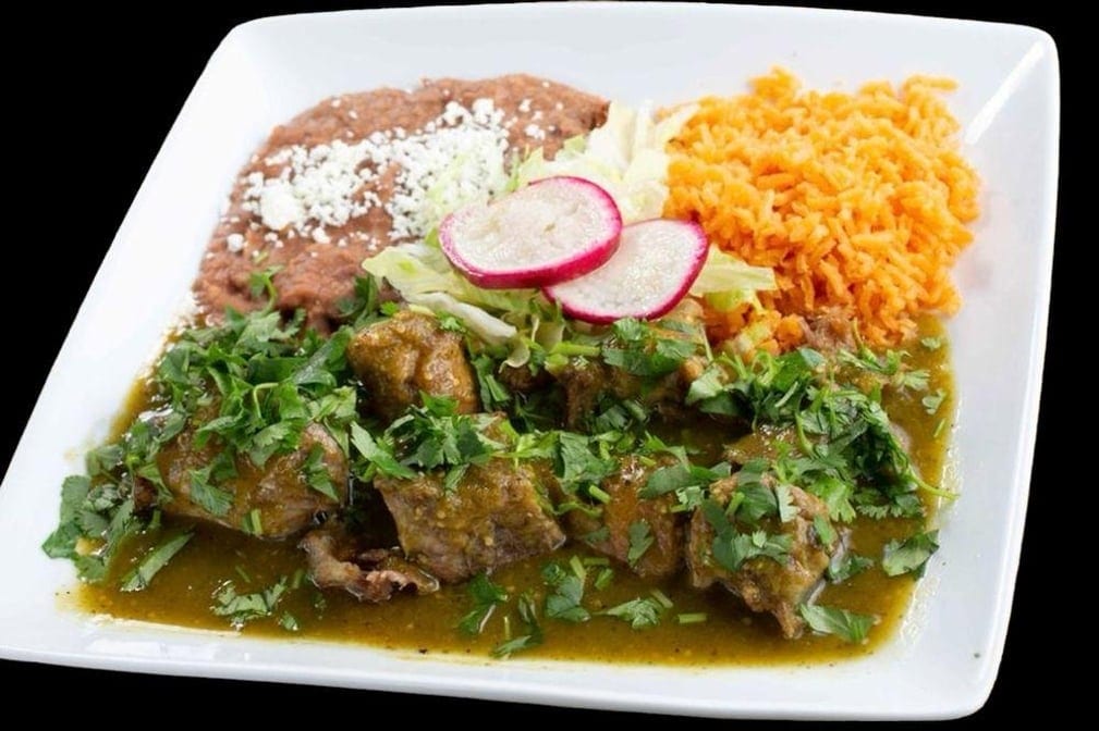 Costillas de Puerco en Chile Verde.
