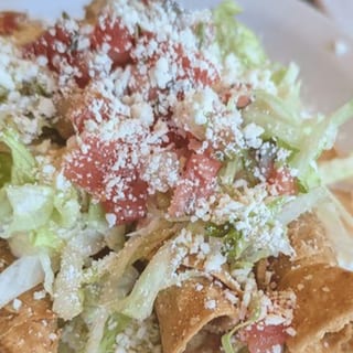 3 Rolled Tacos with Rice & Beans